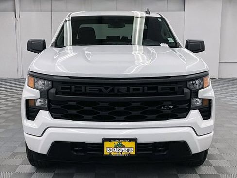 Used 2024 Chevrolet Silverado 1500 Custom w/ LPO, Dark Essentials Package AWD/4WD image 4