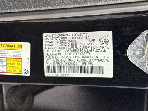Certified 2023 Honda CR-V EX-L image 20