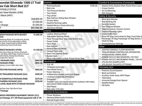 Used 2020 Chevrolet Silverado 1500 LT Trail Boss image 11