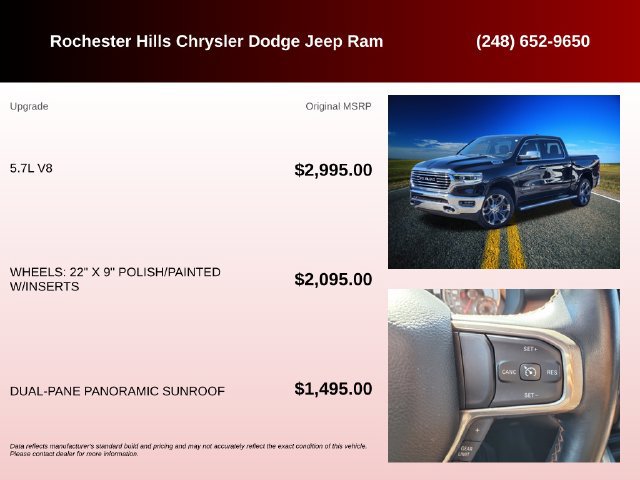 Used 2022 RAM 1500 Limited AWD/4WD image 6