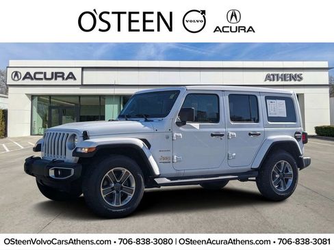Used 2020 Jeep Wrangler Unlimited Sahara image 1