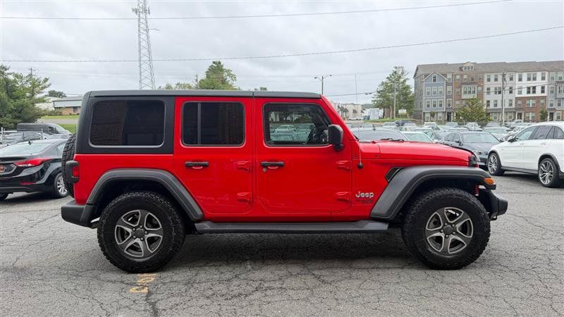 Used 2021 Jeep Wrangler 4WD Unlimited Sport image 4