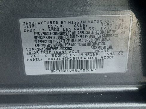 Certified 2024 Nissan Versa SR image 30