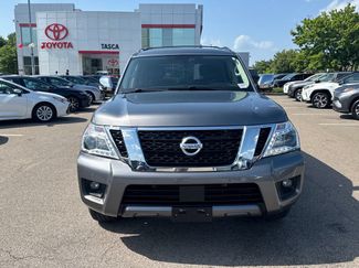 Used 2020 Nissan Armada Platinum w/ Captain's Chairs Package AWD/4WD video 2