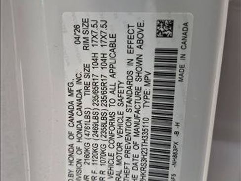 Used 2026 Honda CR-V LX image 15