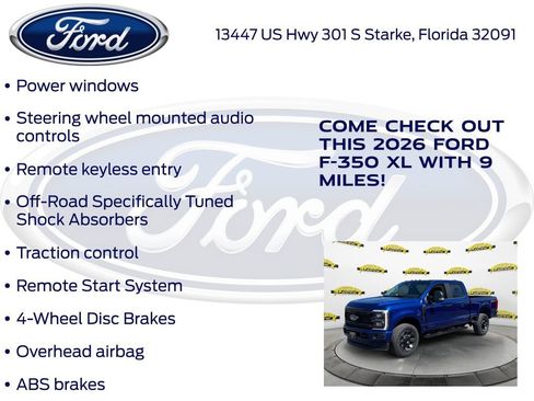 New 2026 Ford F350 XL w/ STX Appearance Package image 30