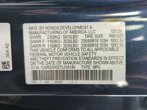 New 2026 Honda CR-V Sport image 17