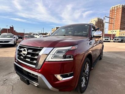 Used 2021 Nissan Armada Platinum w/ Captain's Chairs Package