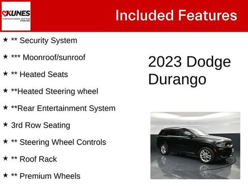 Certified 2023 Dodge Durango GT AWD/4WD image 5