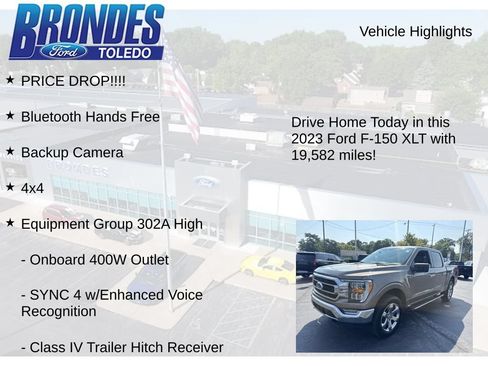 Used 2023 Ford F150 XLT w/ Equipment Group 302A High AWD/4WD image 5