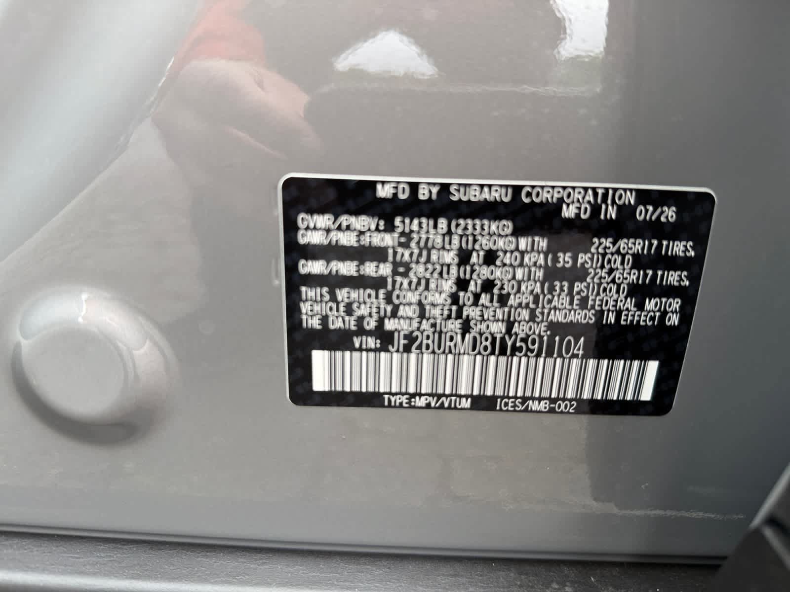 New 2026 Subaru Outback Wilderness AWD/4WD image 25