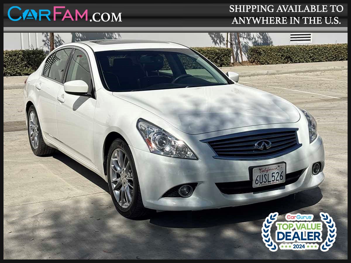 Used 2012 INFINITI G37 Journey w/ Premium Pkg RWD image 1