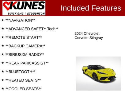 Used 2024 Chevrolet Corvette Stingray w/ Z51 Performance Package