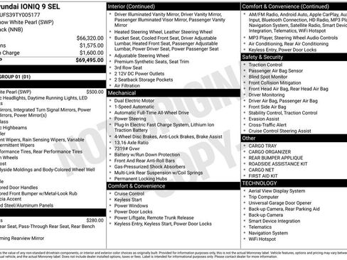 New 2026 Hyundai Ioniq 9 SEL AWD/4WD image 6
