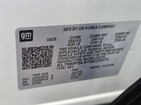 New 2026 Chevrolet TrailBlazer LT w/ Midnight Edition FWD image 28