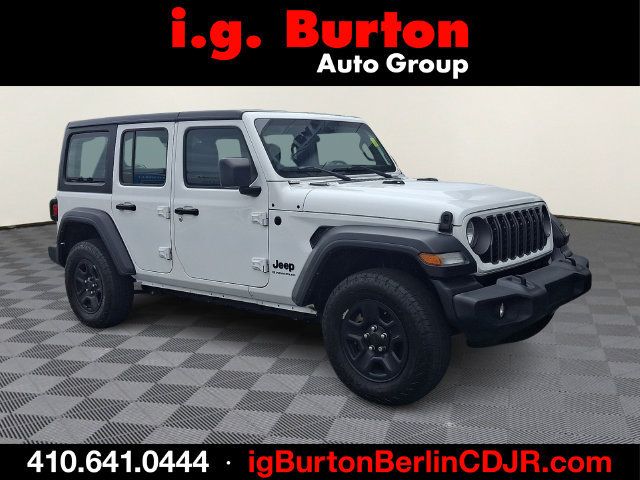 Used 2024 Jeep Wrangler Unlimited Sport AWD/4WD image 1