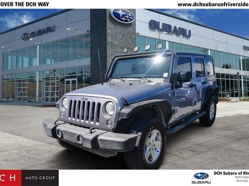 Used 2014 Jeep Wrangler Unlimited Sport w/ Quick Order Package 24S AWD/4WD image 1