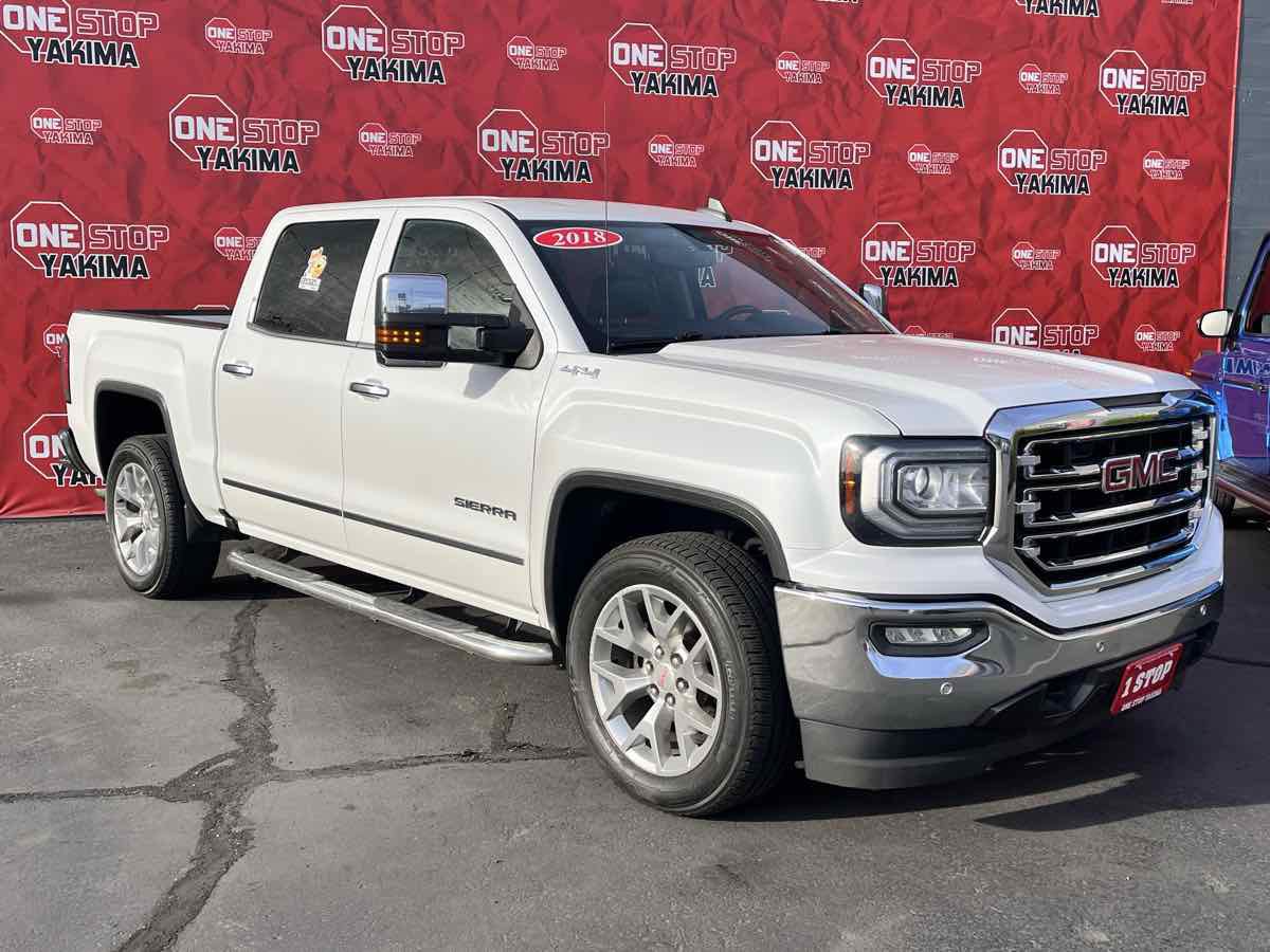 Used 2018 GMC Sierra 1500 SLT w/ Max Trailering Package AWD/4WD image 3