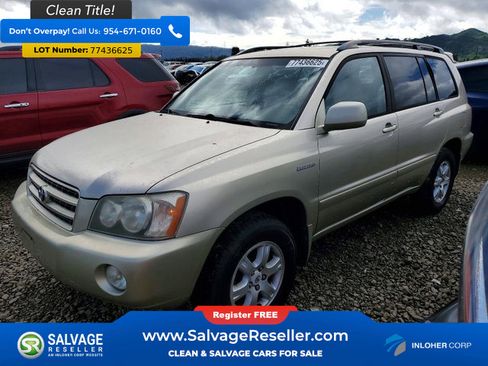 Used 2001 Toyota Highlander 4WD V6 image 1