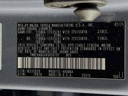 Used 2024 Toyota Corolla Cross AWD Hybrid image 27