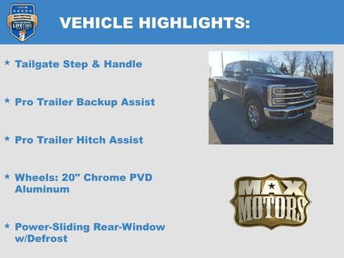 New 2026 Ford F350 Lariat w/ Lariat Ultimate Package image 33