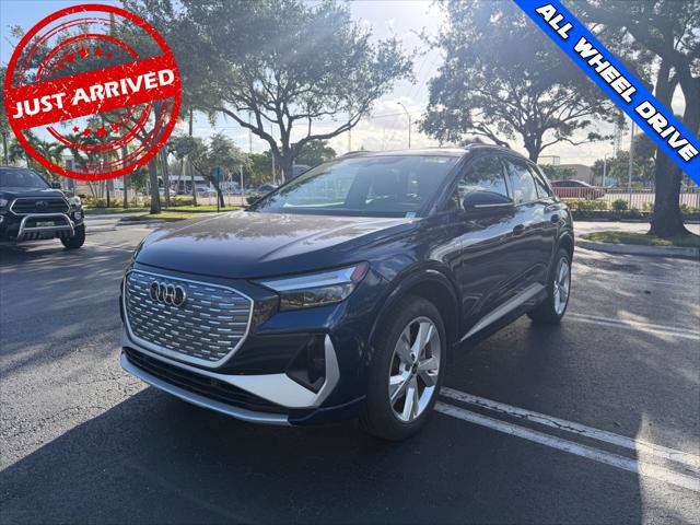 Used 2023 Audi Q4 e-tron Premium Plus w/ Premium Plus AWD/4WD image 2