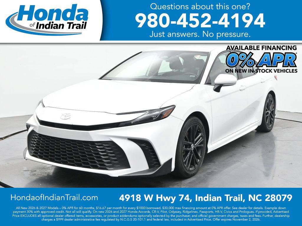 Used 2025 Toyota Camry SE FWD 360° Tour