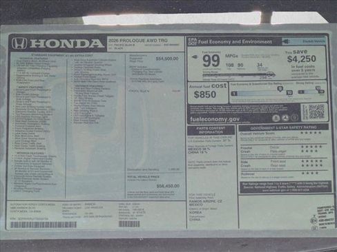 New 2026 Honda Prologue Touring image 17