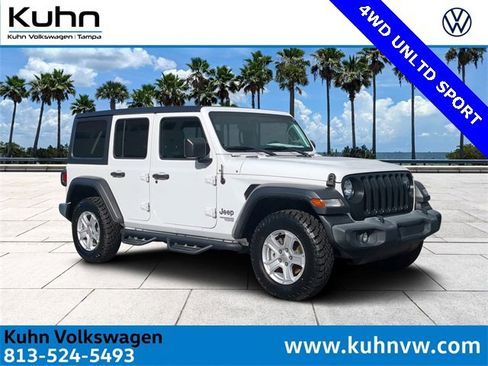 Used 2021 Jeep Wrangler Unlimited Sport image 1