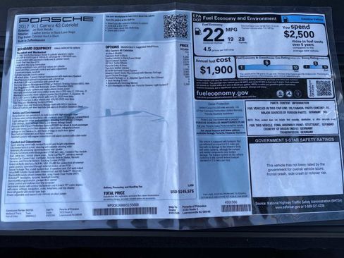 Used 2017 Porsche 911 Carrera 4S image 36
