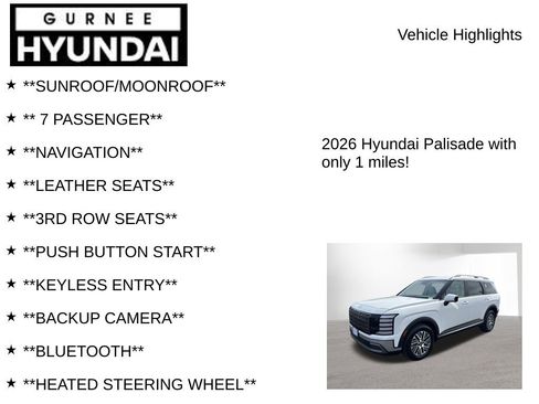 New 2026 Hyundai Palisade SEL Premium AWD/4WD image 7