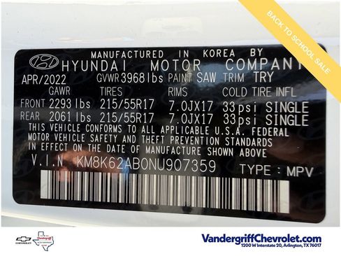 Used 2022 Hyundai Kona SEL FWD image 28