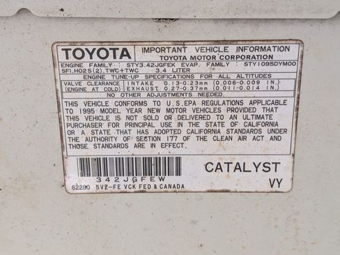 Used 1995 Toyota T100 DX RWD image 2