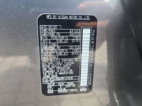 Used 2023 INFINITI QX50 Luxe FWD image 18