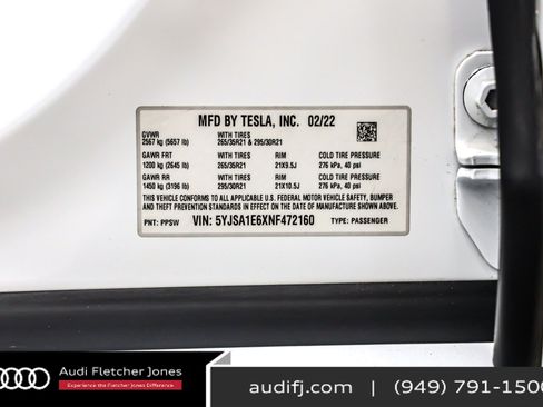 Used 2022 Tesla Model S Plaid image 25