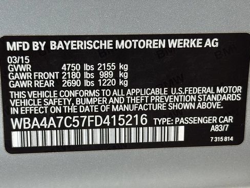 Used 2015 BMW 428i Gran Coupe xDrive AWD/4WD image 23