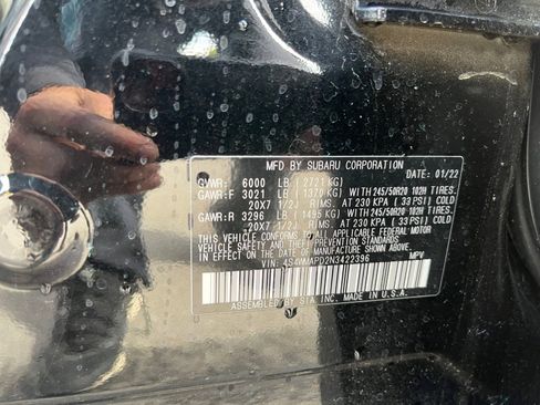 Used 2022 Subaru Ascent Limited w/ Technology Package image 43