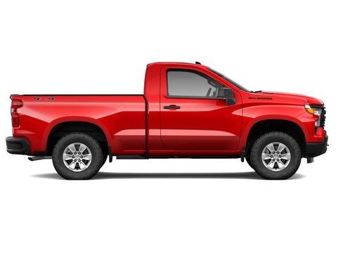 New 2026 Chevrolet Silverado 1500 W/T w/ LPO, Dark Essentials Package AWD/4WD image 3