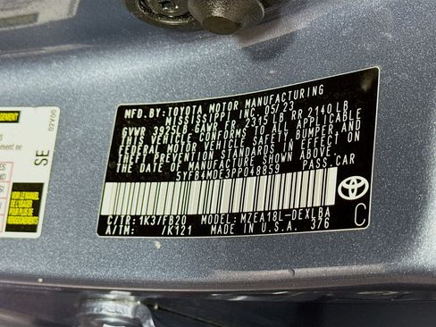 Used 2023 Toyota Corolla LE w/ LE Premium Package image 40