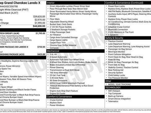 New 2025 Jeep Grand Cherokee Laredo X w/ Luxury Tech Group I image 6