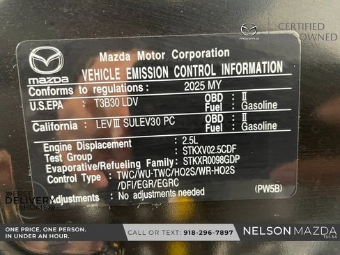 Certified 2025 MAZDA MAZDA3 s Sport image 50