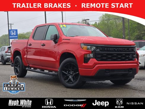 Used 2024 Chevrolet Silverado 1500 Custom w/ Rally Edition AWD/4WD image 1