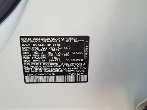 Used 2021 Volkswagen Atlas Cross Sport SE FWD image 24
