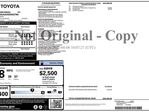 Used 2025 Toyota Crown Signia image 42