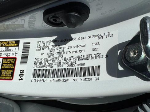 Certified 2023 Toyota Tacoma SR AWD/4WD image 23