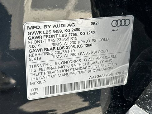 Used 2022 Audi Q5 2.0T Premium w/ Convenience Package AWD/4WD image 28