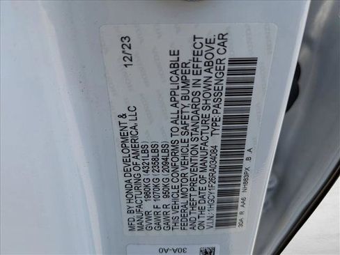 Certified 2024 Honda Accord LX image 22