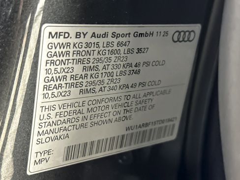 New 2026 Audi RS Q8 performance image 24