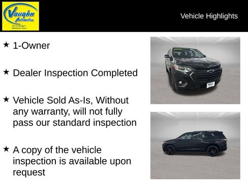 Used 2021 Chevrolet Traverse Premier w/ Redline Edition AWD/4WD image 2