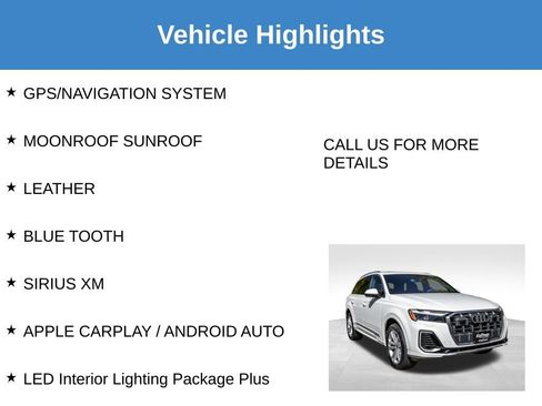 Used 2025 Audi Q7 3.0T Premium Plus AWD/4WD image 7